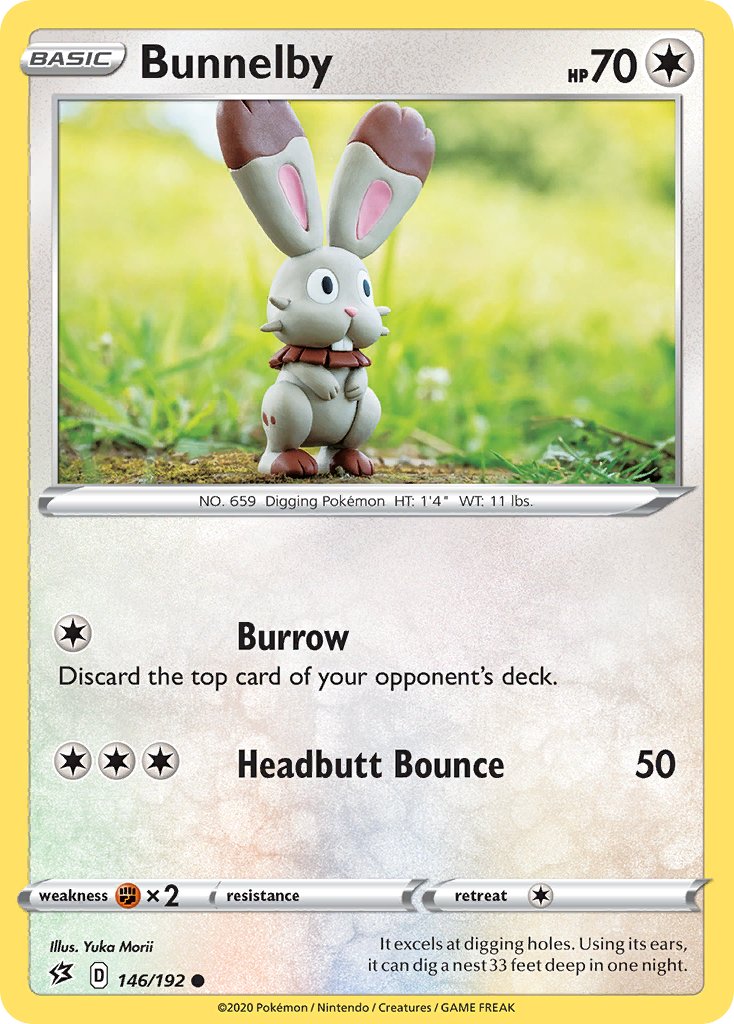 Bunnelby (146/192) [Sword & Shield: Rebel Clash] | Good Games Morley