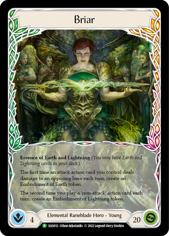 Briar // Briar, Warden of Thorns [XXX011/XXX012] (Promo) | Good Games Morley