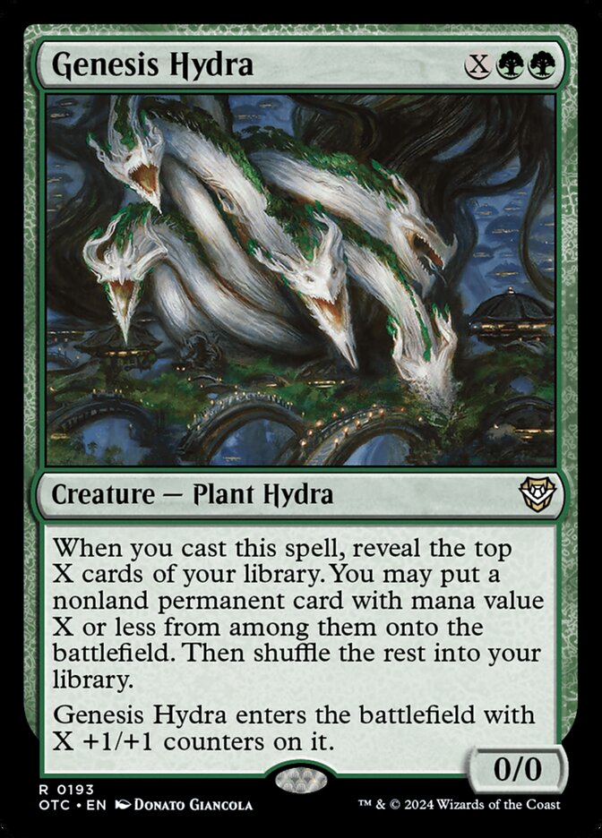 Genesis Hydra 193 (Commander: Outlaws of Thunder Junction)  | Good Games Morley