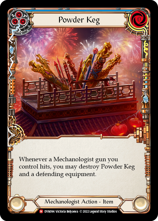 Powder Keg [DYN094] (Dynasty)  Cold Foil | Good Games Morley