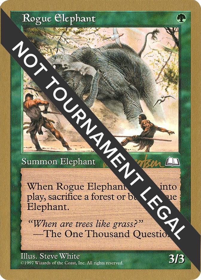 Rogue Elephant 1997 Svend Geertsen WTH sg139/131 (World Championship Decks)  | Good Games Morley