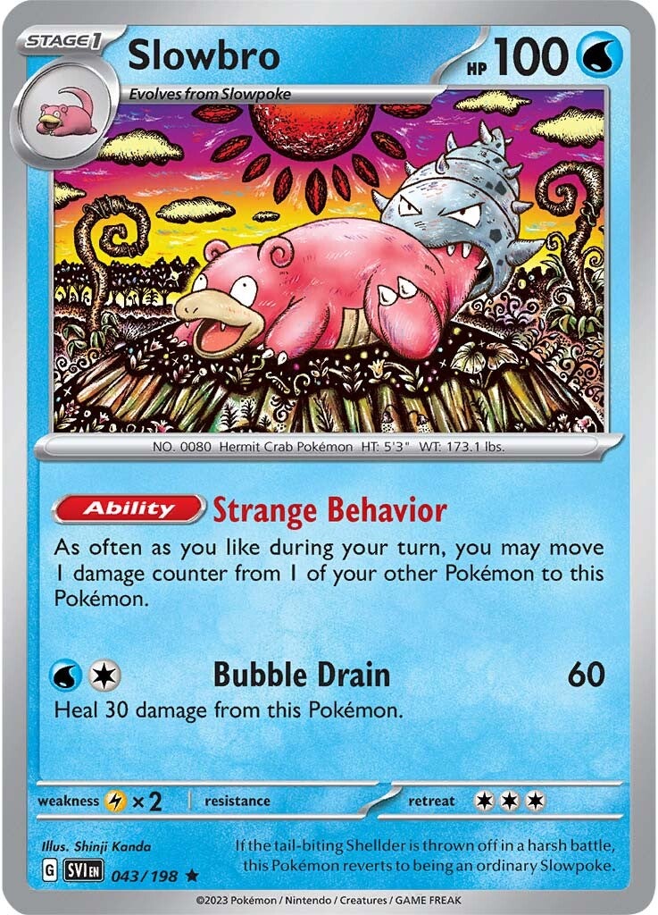 Slowbro (043/198) [Scarlet & Violet: Base Set] | Good Games Morley
