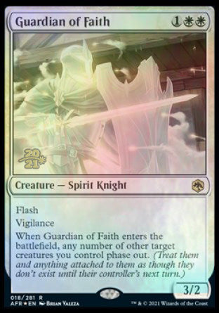 Guardian of Faith [Dungeons & Dragons: Adventures in the Forgotten Realms Prerelease Promos] | Good Games Morley