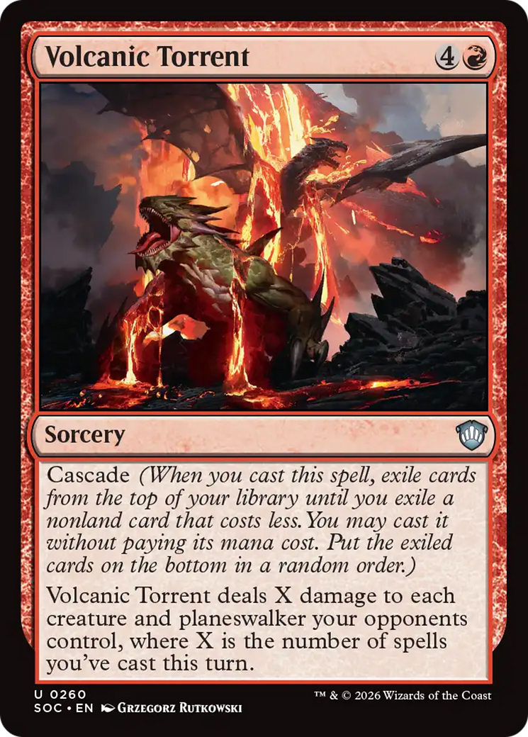 Volcanic Torrent [Secrets of Strixhaven Commander] | Good Games Morley