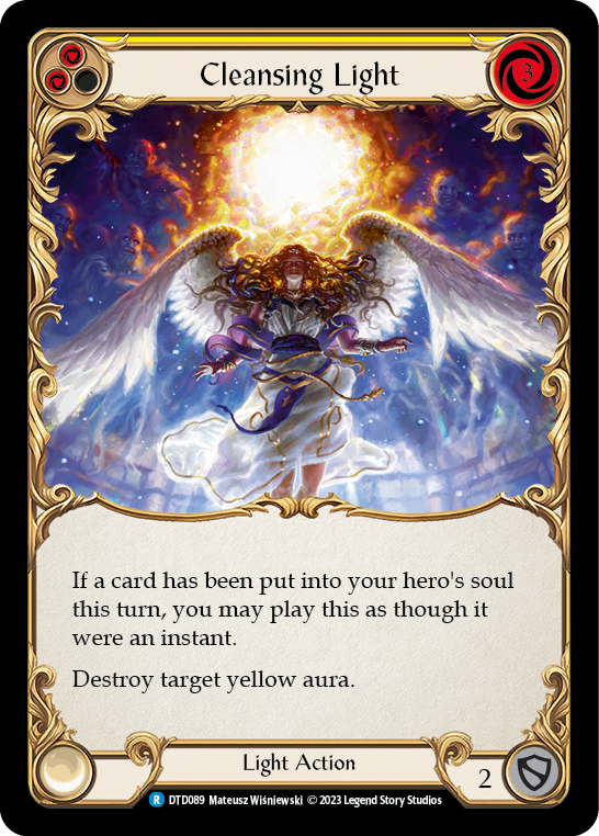 Cleansing Light (Yellow) [DTD089] (Dusk Till Dawn)  Rainbow Foil | Good Games Morley