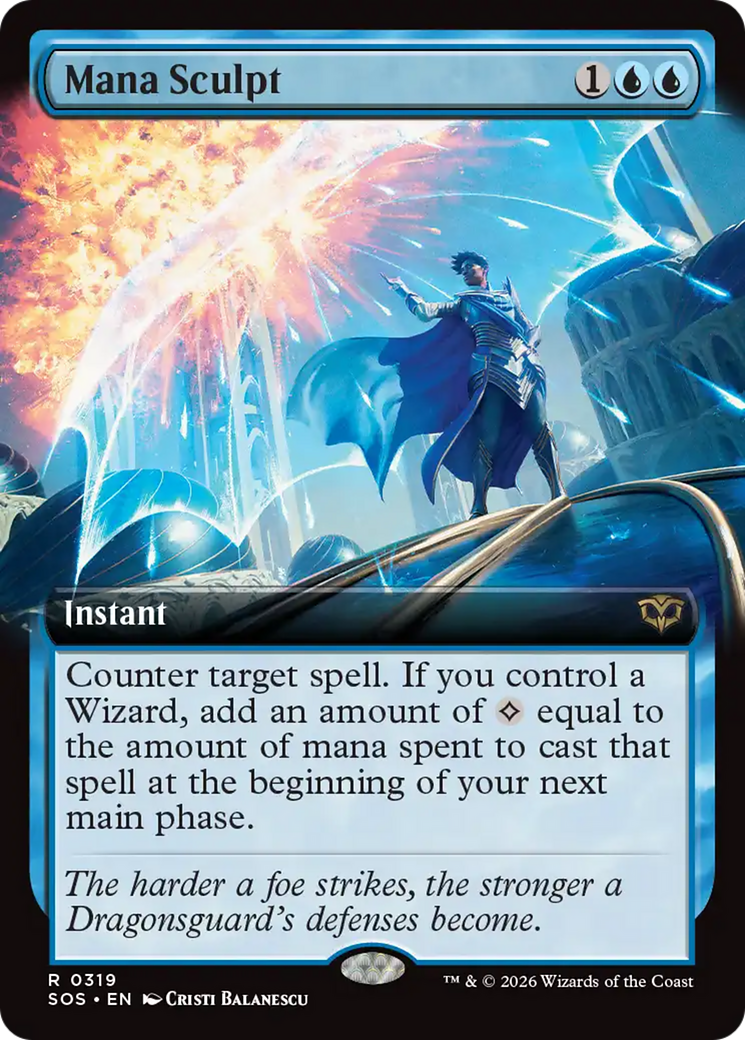 Mana Sculpt (Extended Art) [Secrets of Strixhaven] | Good Games Morley