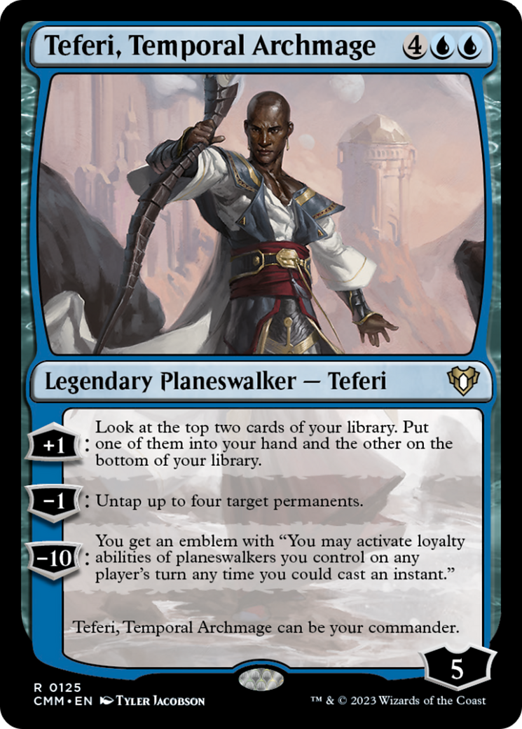 Teferi, Temporal Archmage [Commander Masters] | Good Games Morley