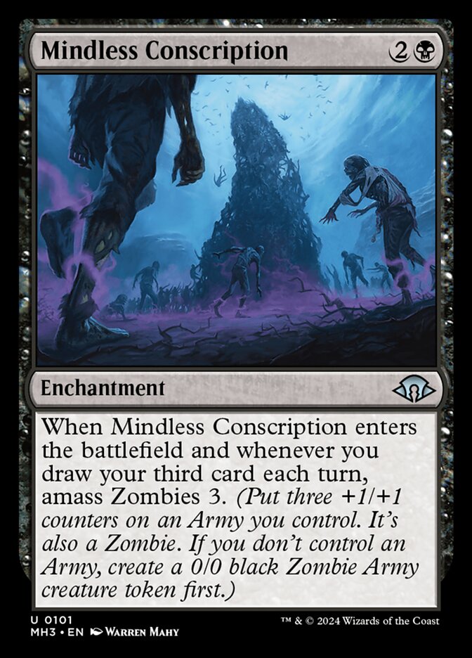Mindless Conscription 101 (Modern Horizons 3)  | Good Games Morley