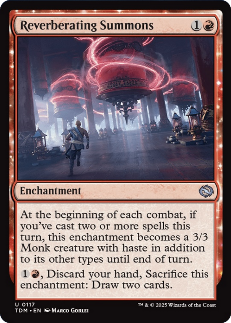 Reverberating Summons [Tarkir: Dragonstorm] | Good Games Morley