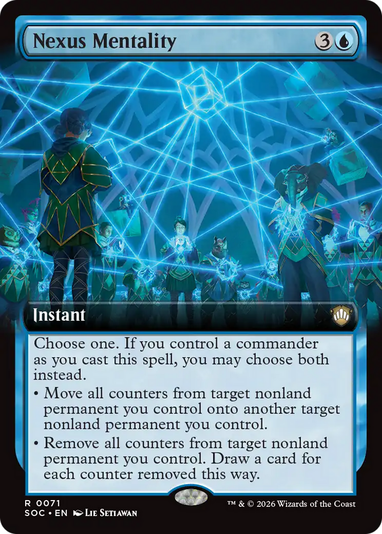 Nexus Mentality (Extended Art) [Secrets of Strixhaven Commander] | Good Games Morley