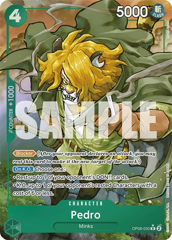 Pedro OP08-030 (Two Legends)  - Alternate Art Foil | Good Games Morley