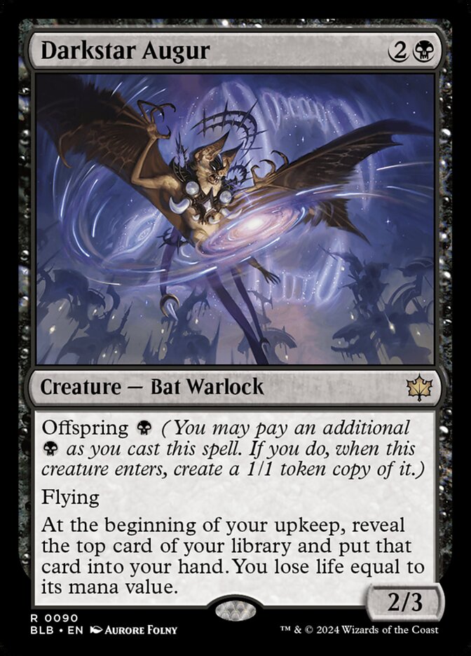 Darkstar Augur 90 (Bloomburrow)  | Good Games Morley