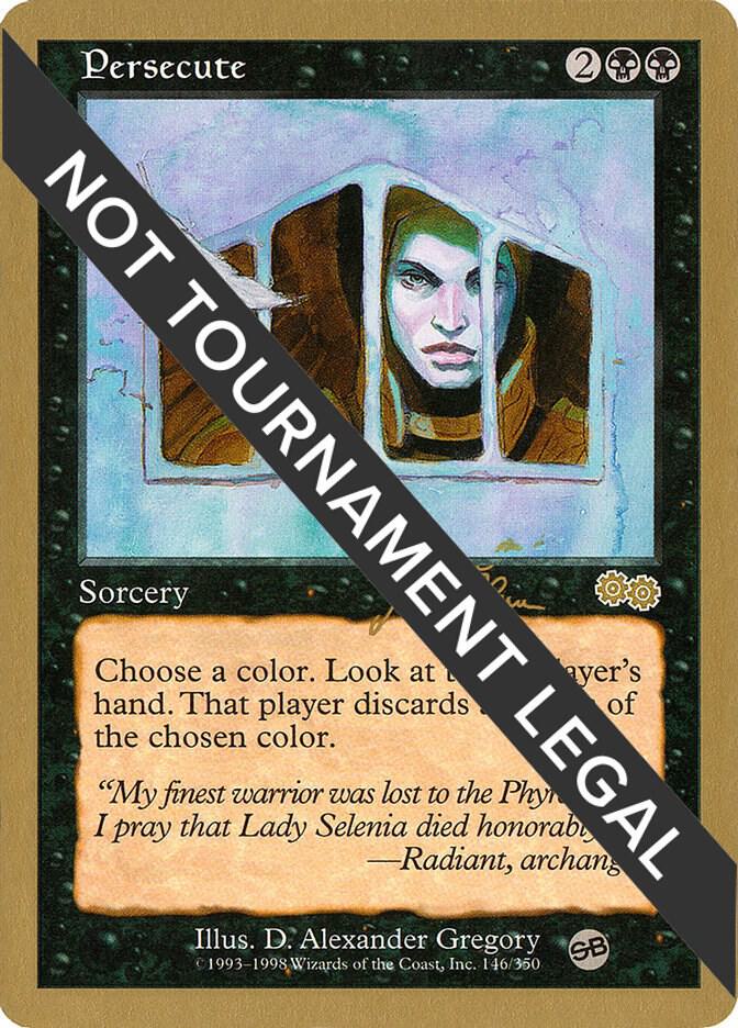 Persecute 1999 Jakub Slemr USG SB js146sb/111 (World Championship Decks)  | Good Games Morley