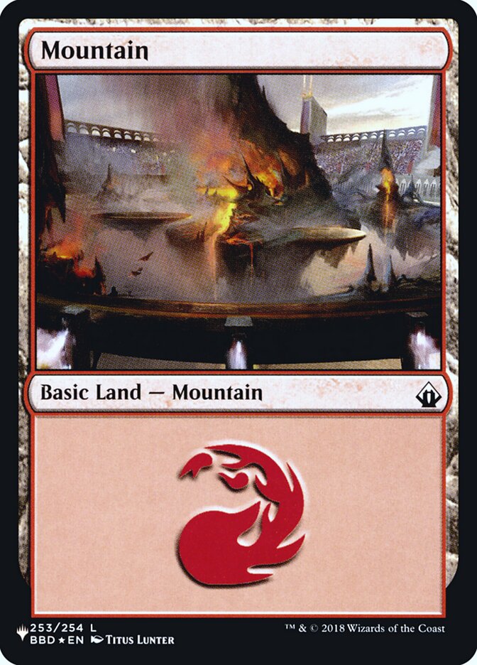 Mountain [Secret Lair: Heads I Win, Tails You Lose] | Good Games Morley