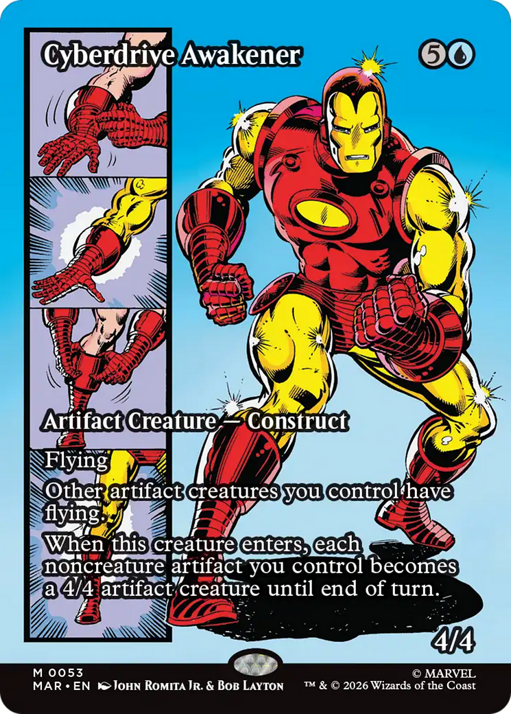 Cyberdrive Awakener (Borderless) [Marvel Universe: Eternal-Legal] | Good Games Morley