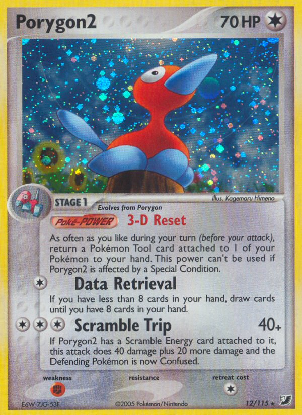 Porygon2 (12/115) [EX: Unseen Forces] | Good Games Morley