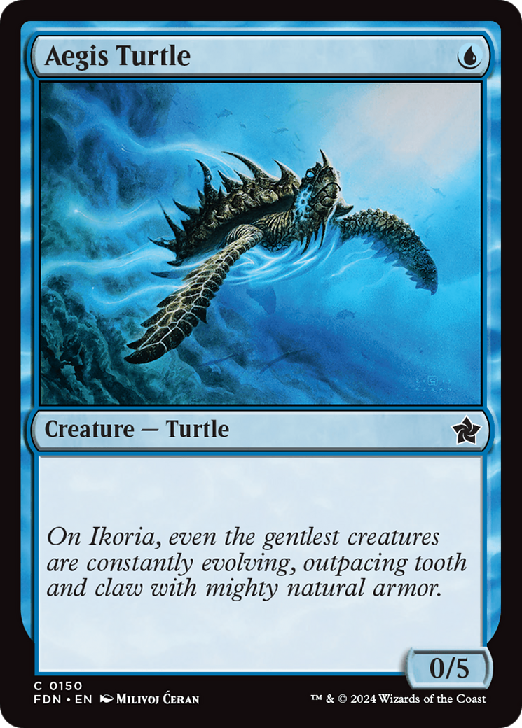 Aegis Turtle [Foundations] | Good Games Morley