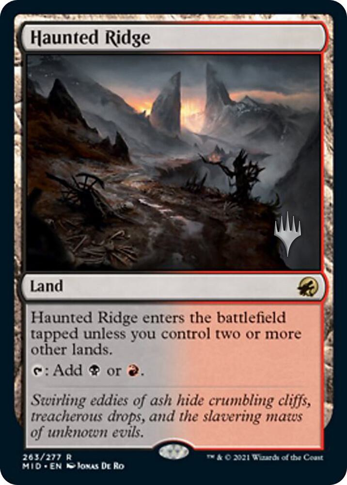 Haunted Ridge 263 (Promo Pack: Innistrad: Midnight Hunt)  | Good Games Morley