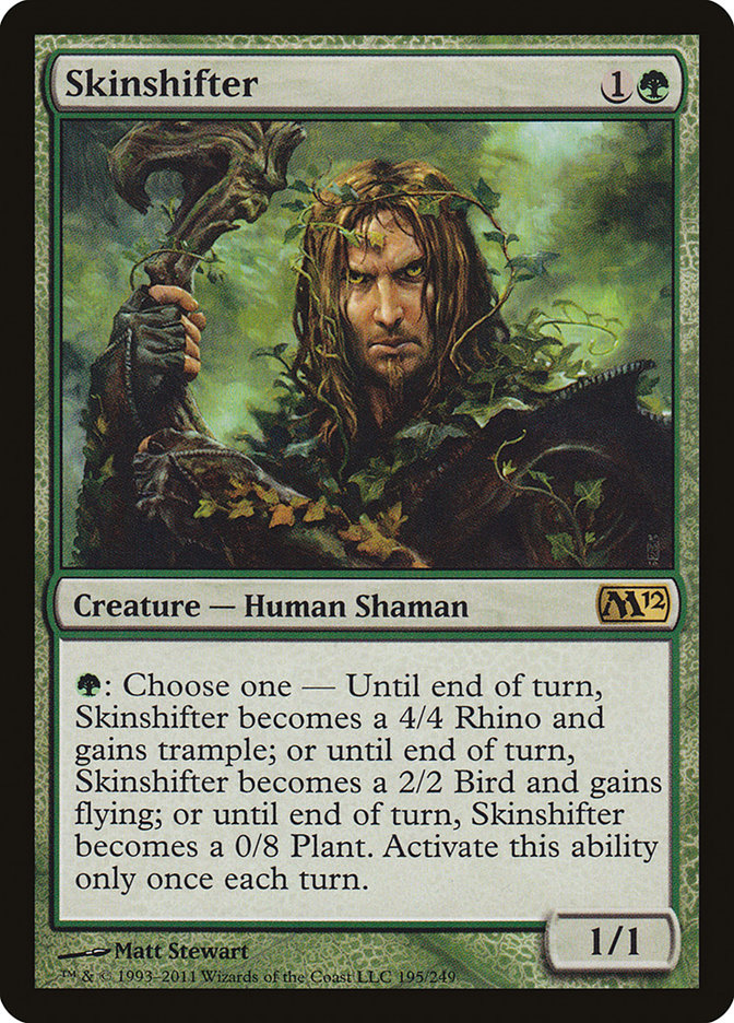 Skinshifter 195/249 (Magic 2012 (M12))  | Good Games Morley