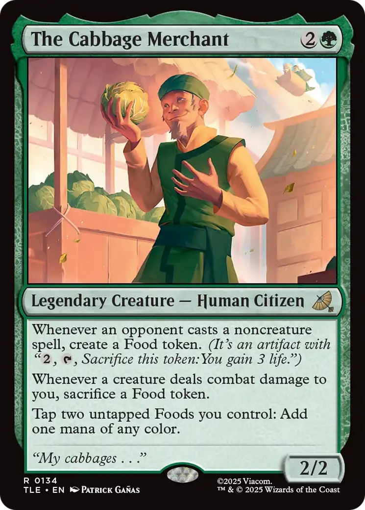 The Cabbage Merchant [Avatar: The Last Airbender: Eternal-Legal] | Good Games Morley