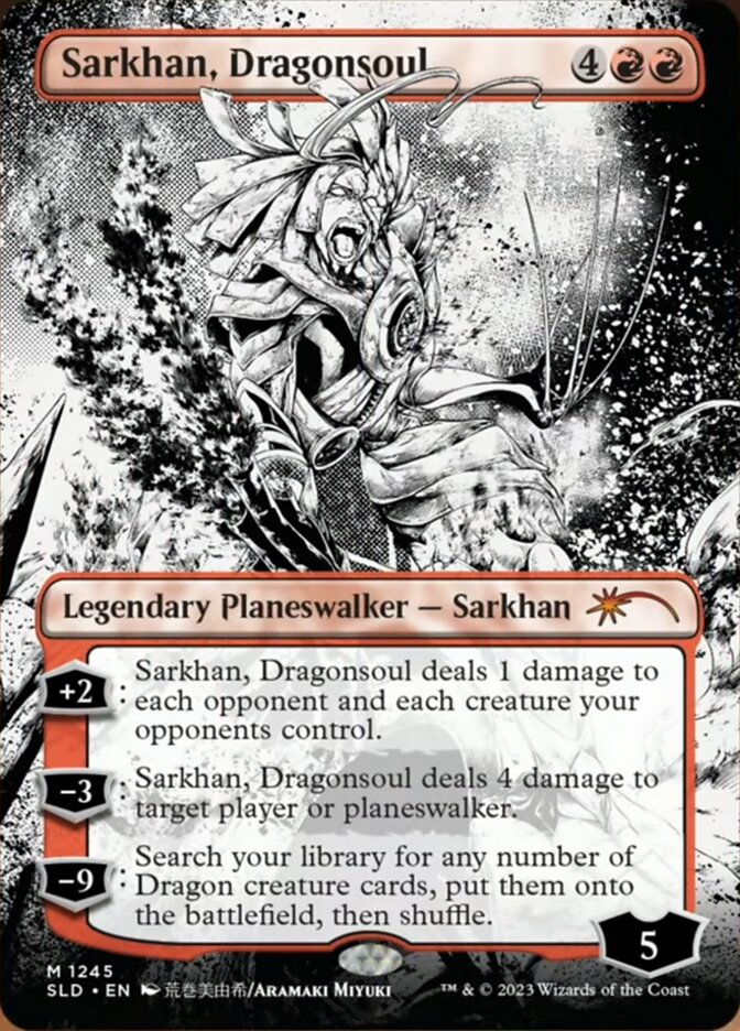 Sarkhan, Dragonsoul (Borderless) [Secret Lair Drop Series] | Good Games Morley