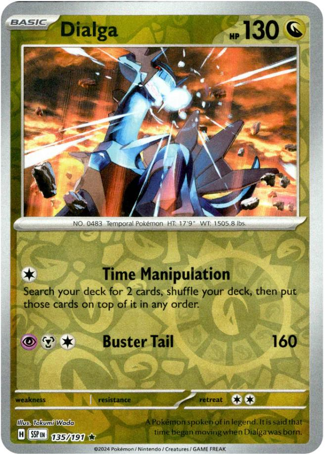 Dialga (135/191) [Scarlet & Violet: Surging Sparks] | Good Games Morley