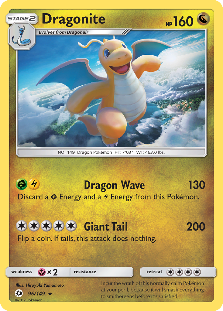 Dragonite (96/149) [Sun & Moon: Base Set] | Good Games Morley