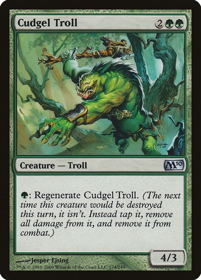 Cudgel Troll 174/249 (Magic 2010 (M10))  | Good Games Morley