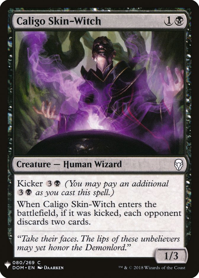 Caligo Skin-Witch [Mystery Booster] | Good Games Morley
