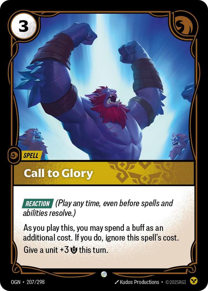 Call to Glory 207/298 (Origins)  | Good Games Morley