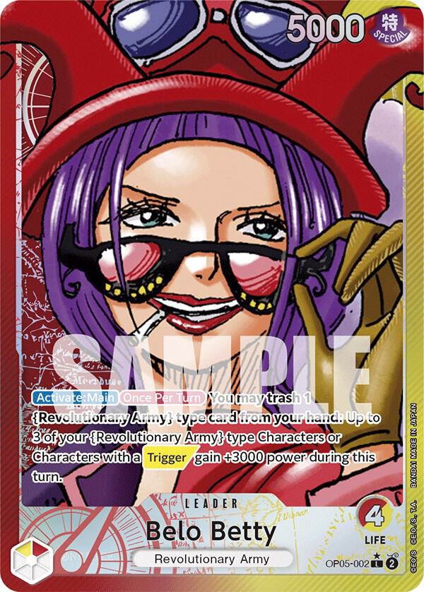 Belo Betty OP05-002 (Awakening of the New Era)  - Alternate Art Foil | Good Games Morley