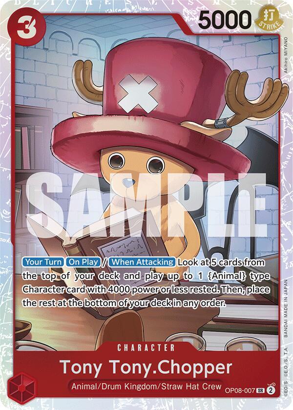 Tony Tony.Chopper OP08-007 (Two Legends)  - Foil | Good Games Morley
