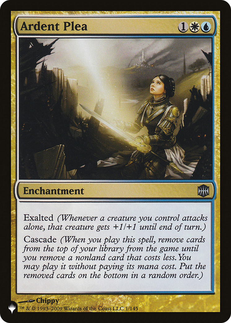 Ardent Plea [The List] | Good Games Morley