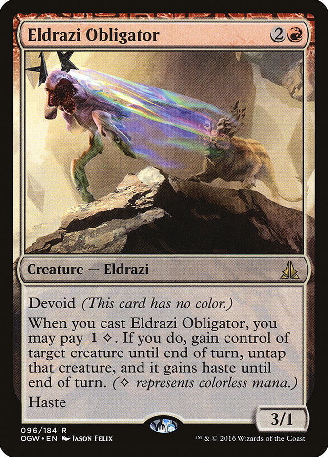 Eldrazi Obligator 96/184 (Oath of the Gatewatch)  | Good Games Morley