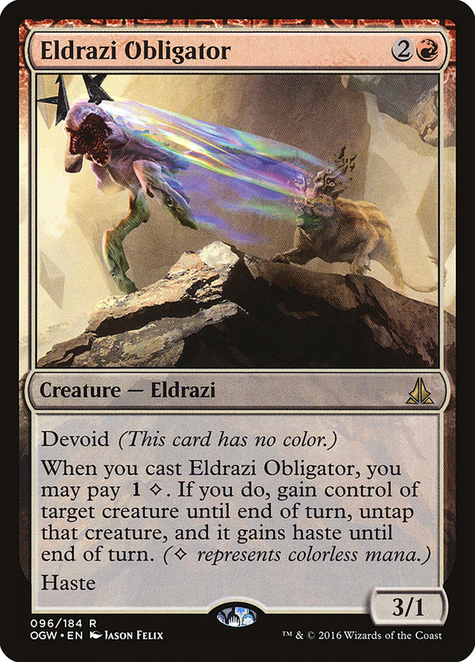 Eldrazi Obligator 96/184 (Oath of the Gatewatch)  | Good Games Morley