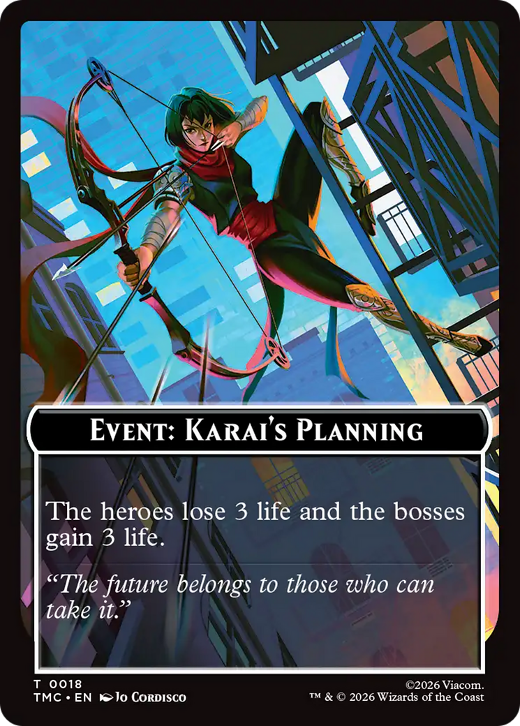 Event: Karai's Planning [Teenage Mutant Ninja Turtles Commander Tokens] | Good Games Morley