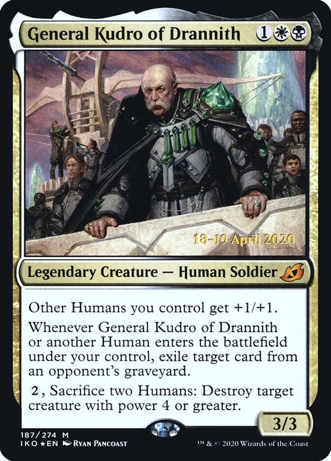 General Kudro of Drannith 187s/137 (Prerelease Cards)  - Foil | Good Games Morley