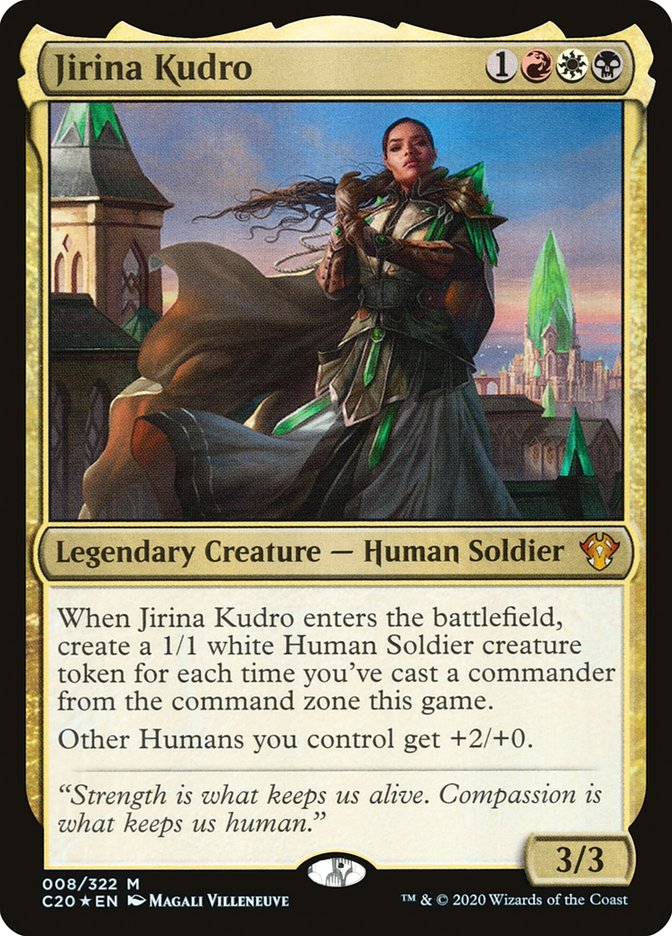 Jirina Kudro 8/322 (Commander 2020)  - Foil | Good Games Morley