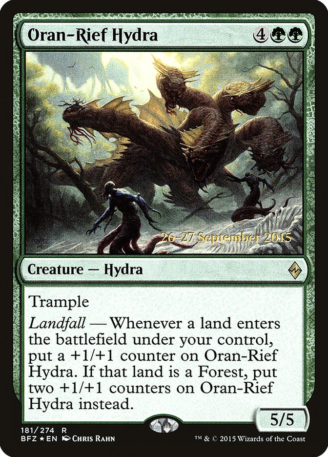Oran-Rief Hydra [Battle for Zendikar Prerelease Promos] | Good Games Morley