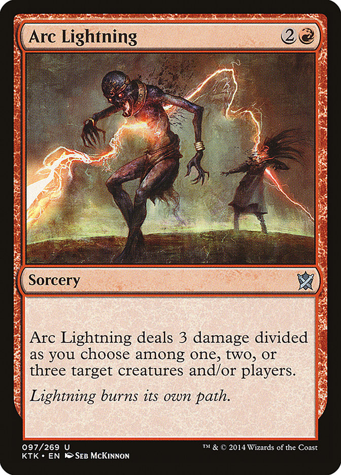 Arc Lightning 97/269 (Khans of Tarkir)  - Foil | Good Games Morley
