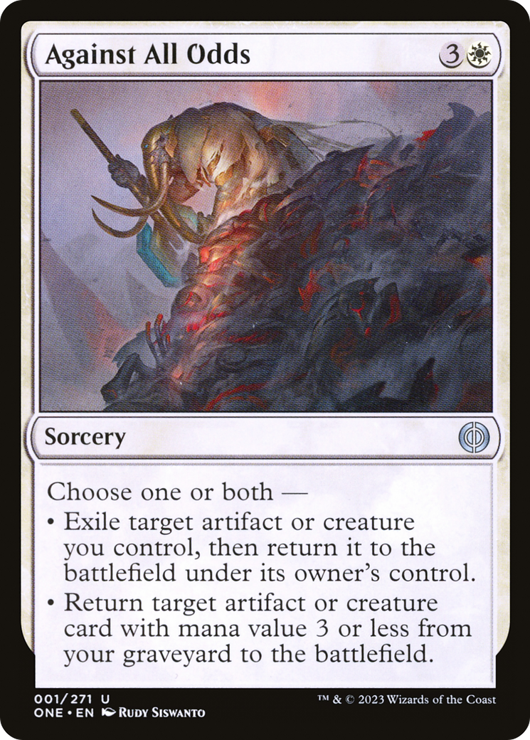 Against All Odds [Phyrexia: All Will Be One] | Good Games Morley