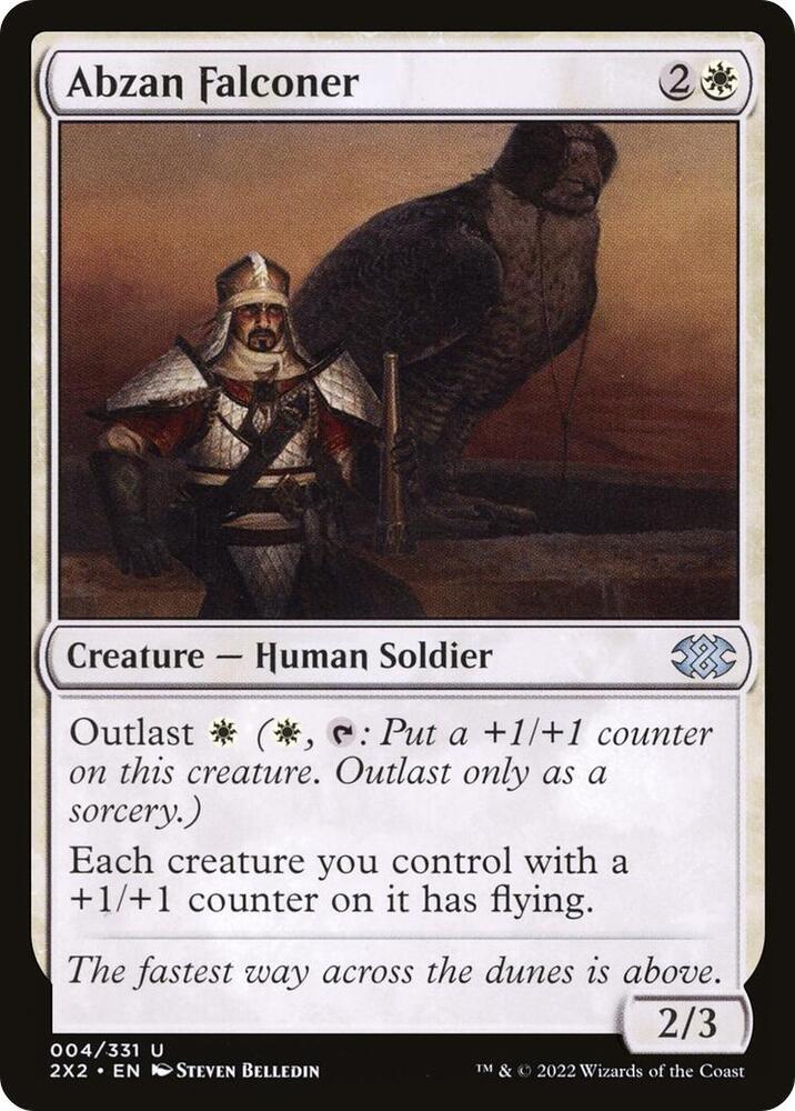 Abzan Falconer 4/331 (Double Masters 2022)  - Foil | Good Games Morley