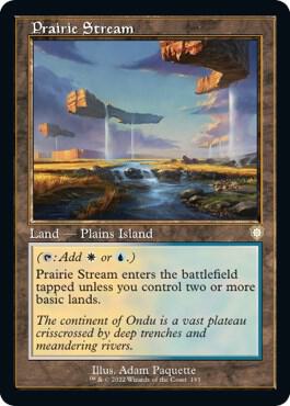 Prairie Stream Retro Frame 193/40 (Commander: The Brothers' War)  | Good Games Morley