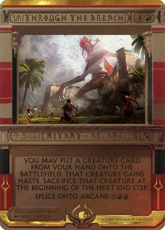 Through the Breach 49/54 (Masterpiece Series: Amonkhet Invocations)  - Foil | Good Games Morley