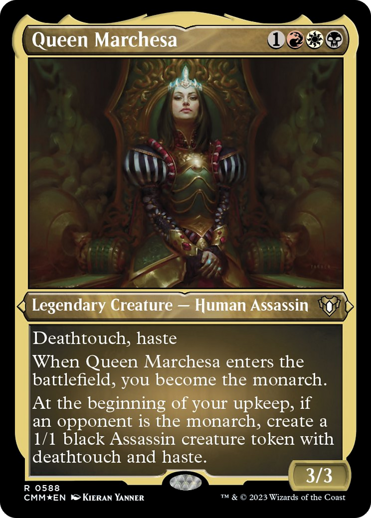 Queen Marchesa (Foil Etched) [Commander Masters] | Good Games Morley