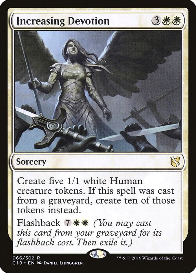 Increasing Devotion 66/302 (Commander 2019)  | Good Games Morley
