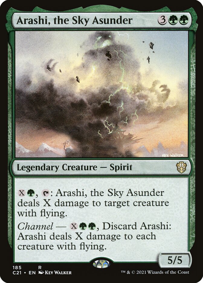 Arashi, the Sky Asunder 185/81 (Commander 2021)  | Good Games Morley