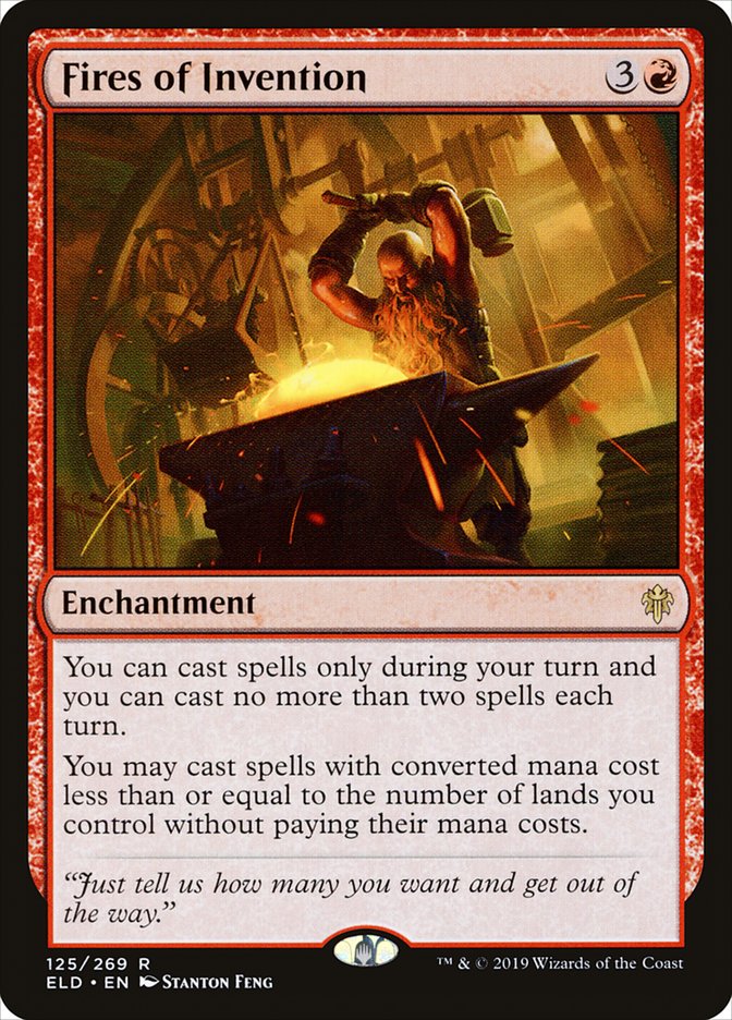 Fires of Invention 125/269 (Throne of Eldraine)  | Good Games Morley