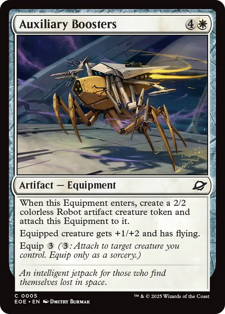 Auxiliary Boosters [Edge of Eternities] | Good Games Morley
