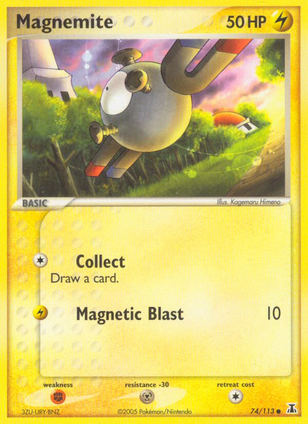 Magnemite (74/113) [EX: Delta Species] | Good Games Morley